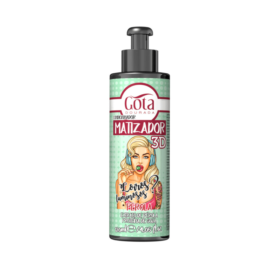 Matizador 3D Pérola 120ml - Gota Dourada