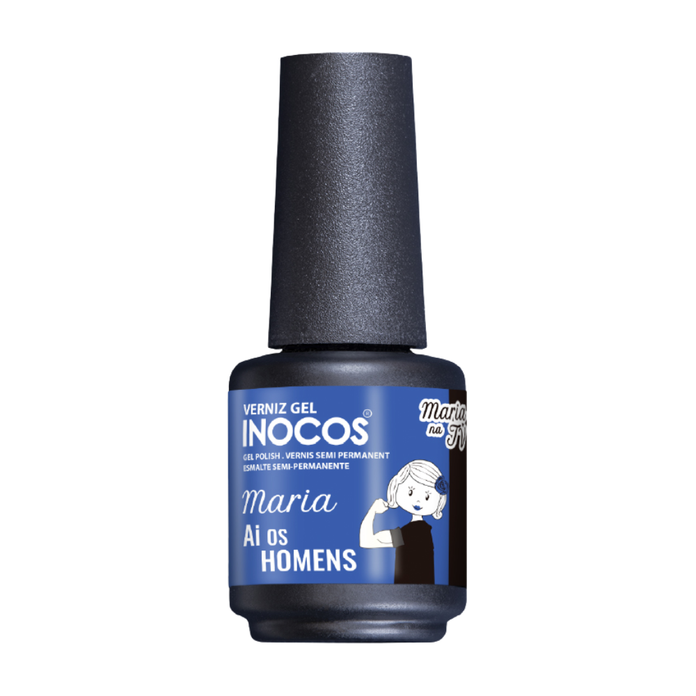 Verniz Gel Maria Ai Os Homens 15ml - Inocos