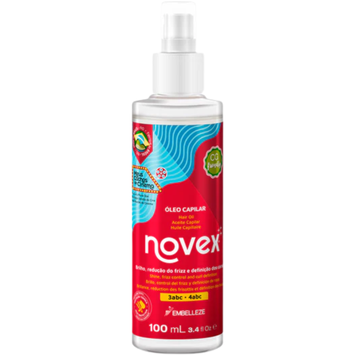 Movie Star Óleo para Cabelo 100ml - Novex