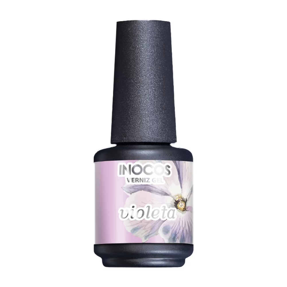 Verniz Gel Flora - Violeta 15ml - Inocos
