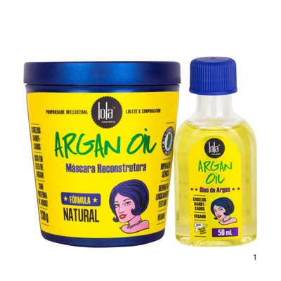 Kit Lola Cosmetics Argan Oil Home Care Duo (2 Produtos)