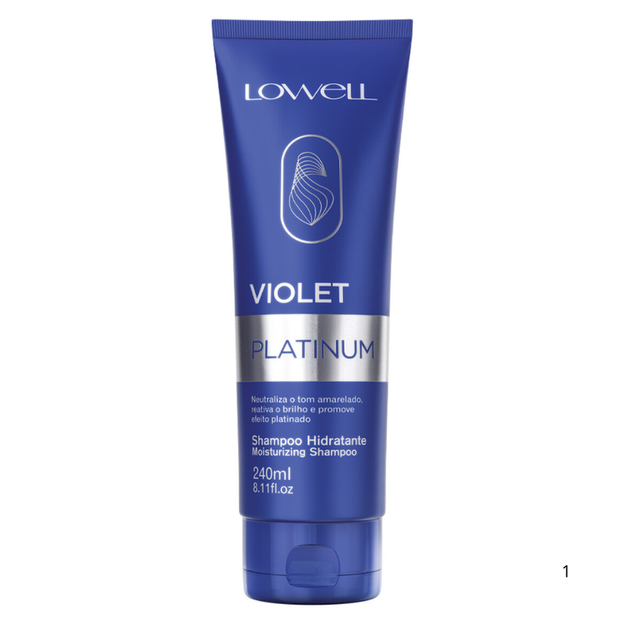 Shampoo Violet Platinum 240ml - Lowell