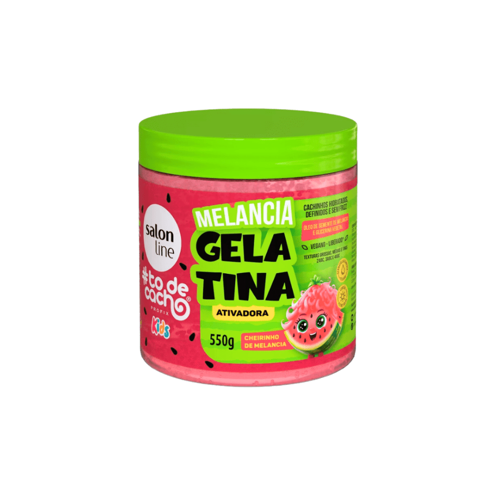 Salon Line Gelatina Ativadora Kids Melancia 