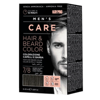 Kit Coloração Cabelo e Barba Men´s Care Loiro 7/8 - Kaypro