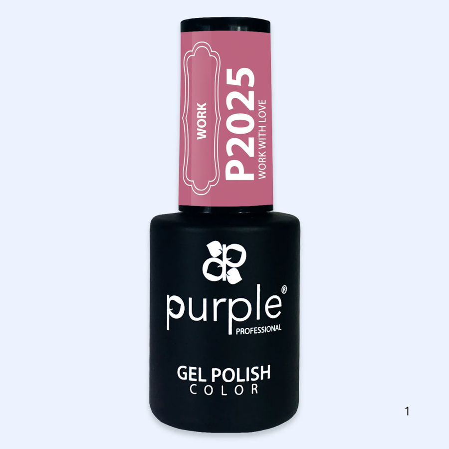 Gel Polish Work With Love 10ml - Purple