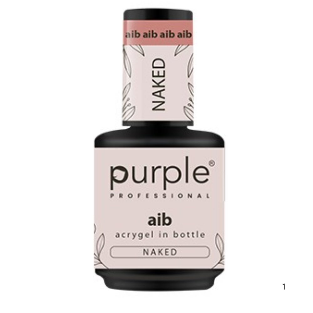Purple Professional AIB Acrygel in a Bottle Naked P265 15ml