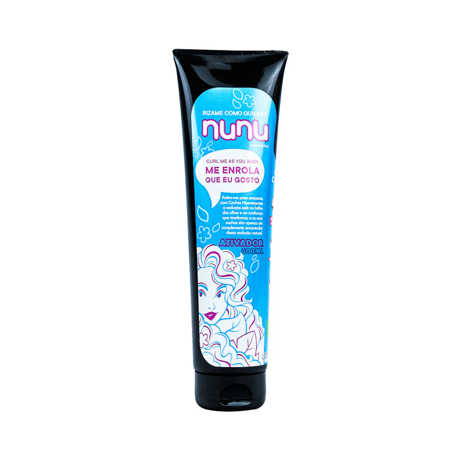 Nunu - Ativador de Caracois Me Enrola Que Eu Gosto 300ml