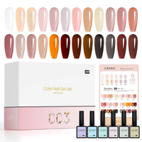 CC3 - 30pcs Gel Polish Kit - Translucent Color - Canni
