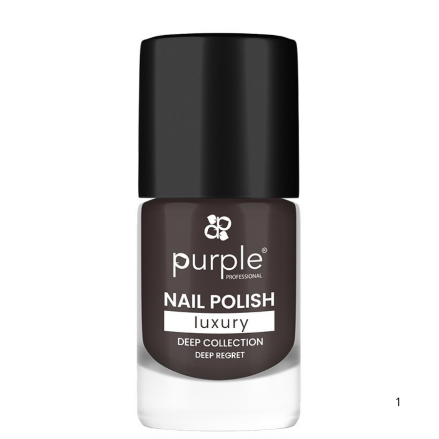 Nail Polish Luxury Deep Regret 10ml - Purple