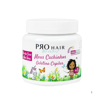 Gelatina Infantil Os Meus Cachinhos 500g - Pro Hair Brasil