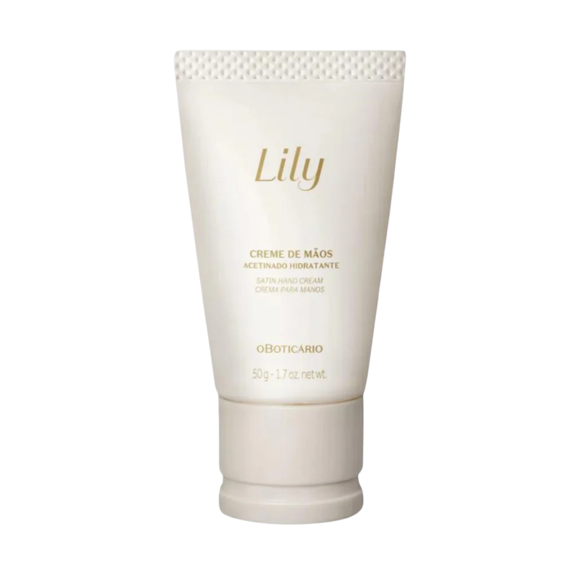 O Boticario - Creme de Mãos Acetinado Hidratante Lily 50g