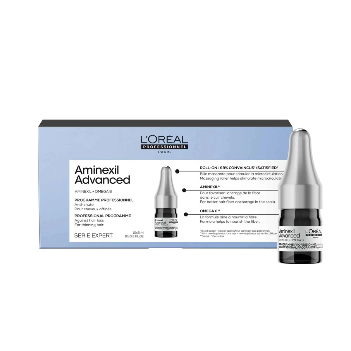 Ampolas Aminexil Advanced 42x6ml - Loreal Profissional