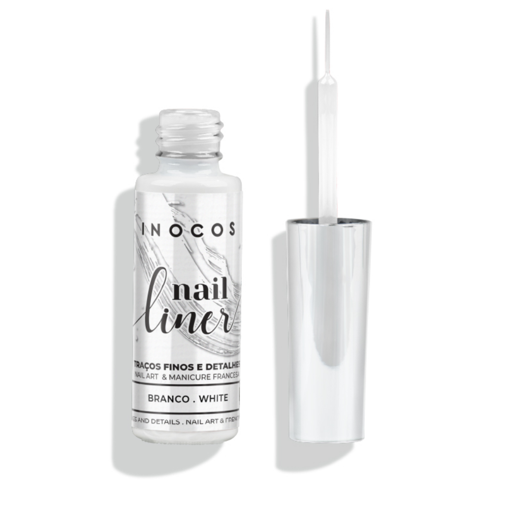 White Nail Liner 8 ml-Inocos