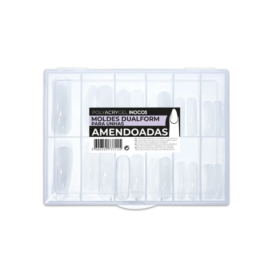 Moldes Dual Form Tips Amendoada - Inocos