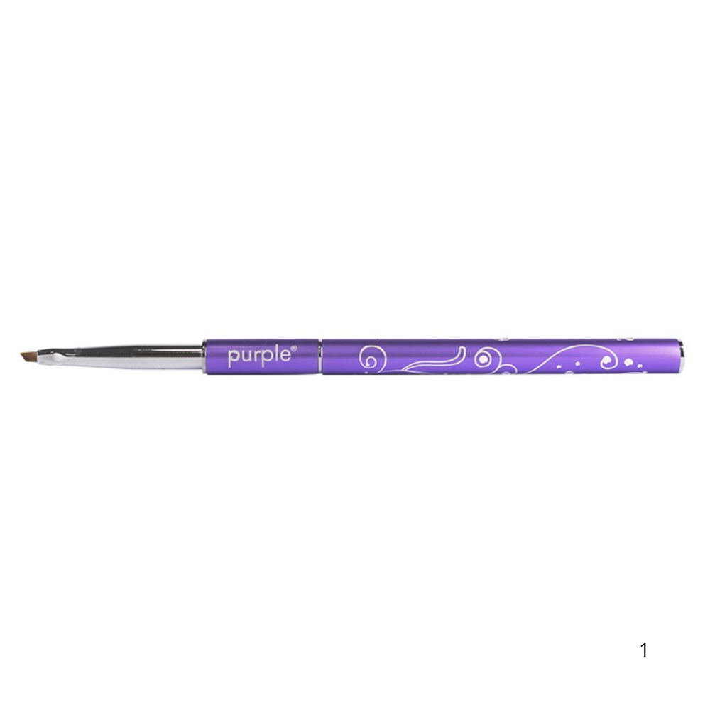 Pincel Nylon Nail Art One Stroke XXS 1,5mm/2,5mm - Purple