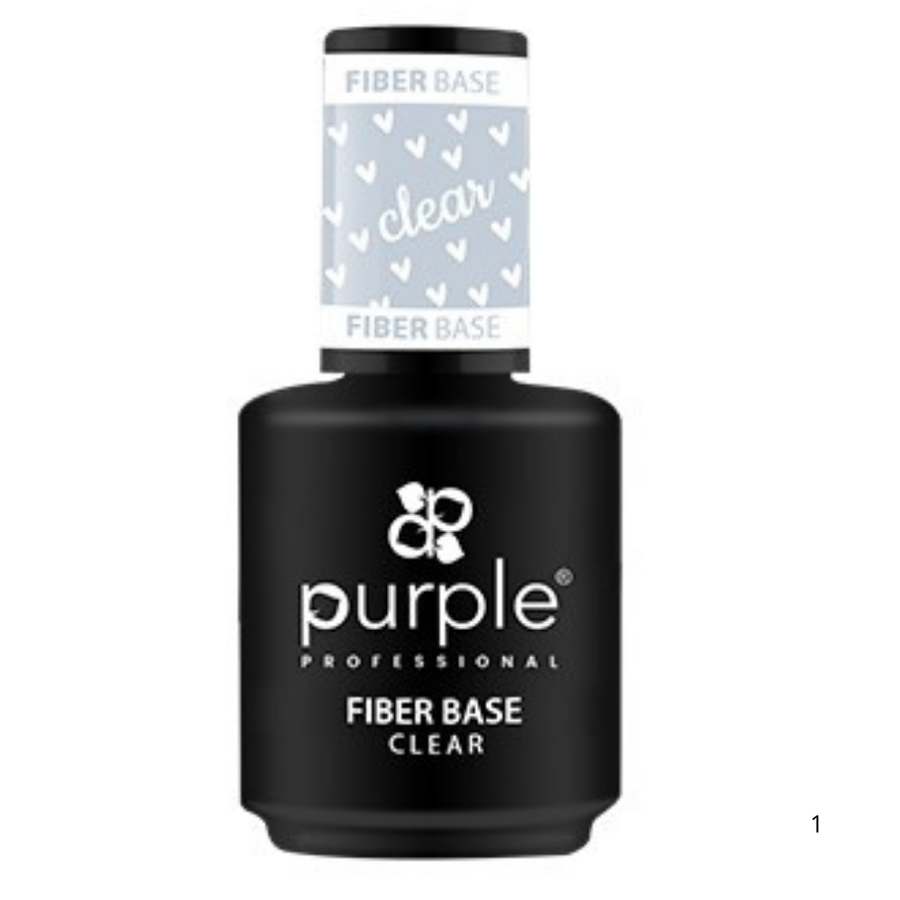 Purple - Fiber Base Clear 15ml