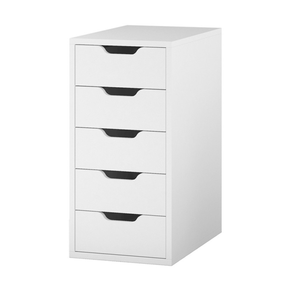 Módulo de arrumação moderno com 5 gavetas 70x36x58 cm para casa e salão de beleza