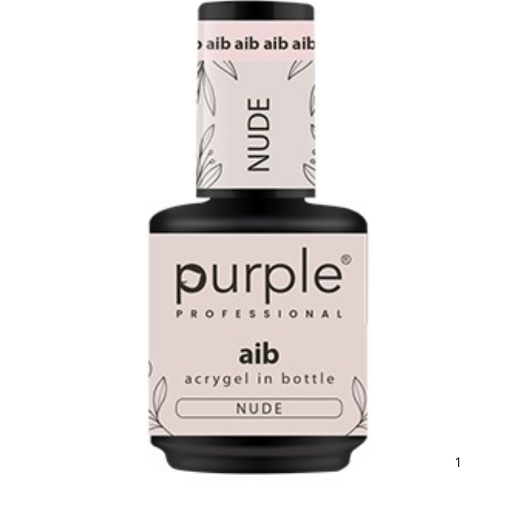 Purple Professional AIB Acrygel in a Bottle Nude P267 15ml