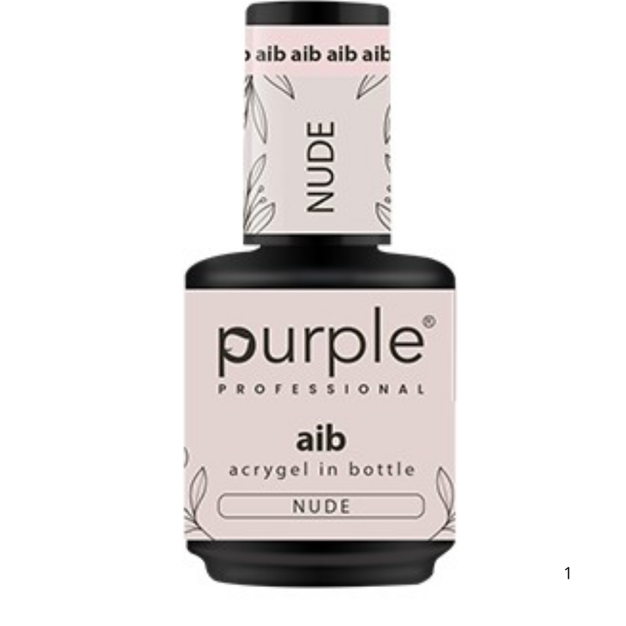 Purple Professional AIB Acrygel in a Bottle Nude P267 15ml