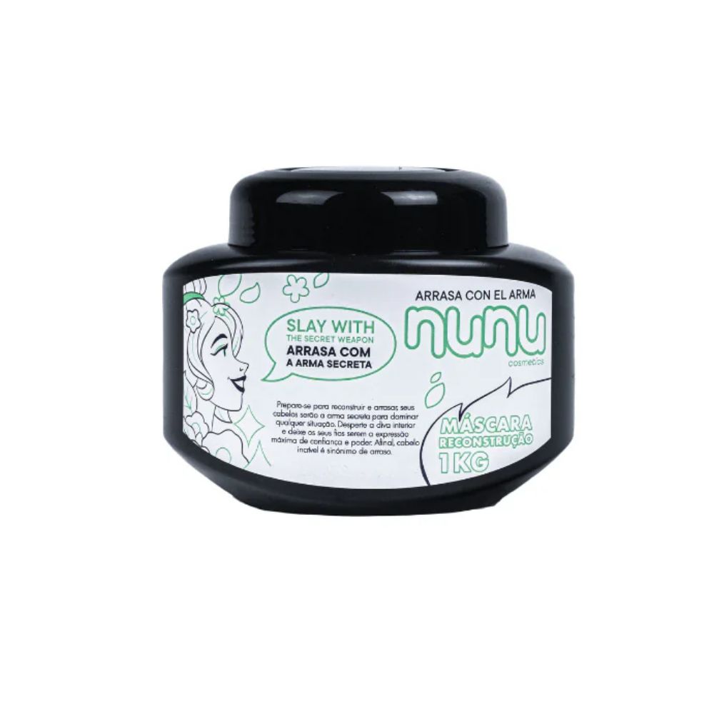 Nunu - Máscara Reconstrução Arrasa Com a Arma Secreta 1Kg