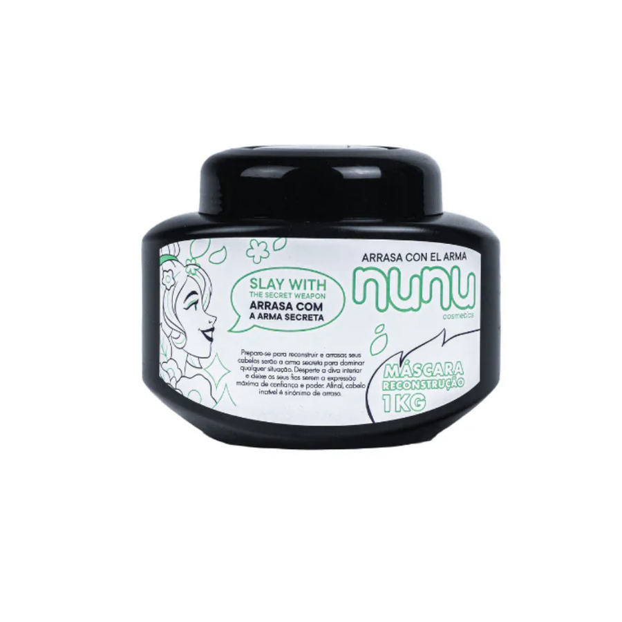 Nunu - Máscara Reconstrução Arrasa Com a Arma Secreta 1Kg