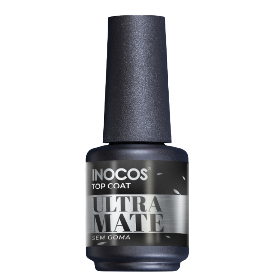 Verniz Gel Top Coat Ultra Mate 15ml - Inocos