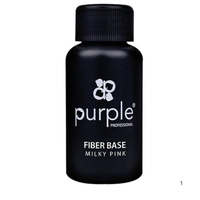 Fiber Base Milky Pink 50ml - Purple
