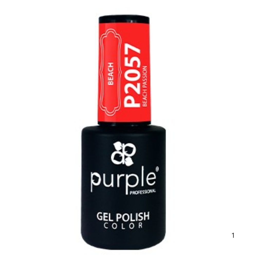 Gel Polish Beach Passion 10ml - Purple