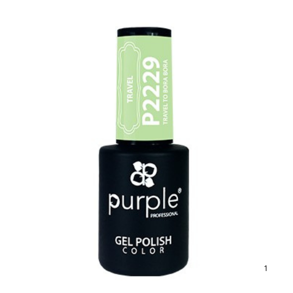 Gel Polish Travel To Bora Bora 10ml - Purple