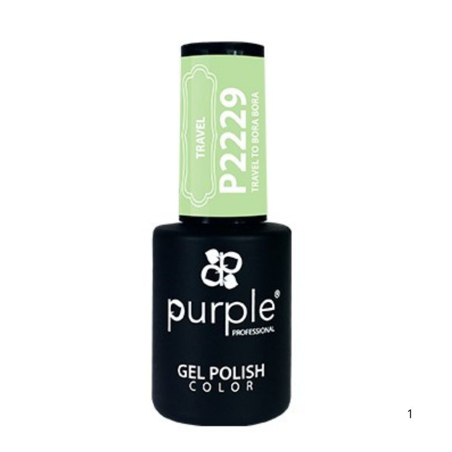 Gel Polish Travel To Bora Bora 10ml - Purple