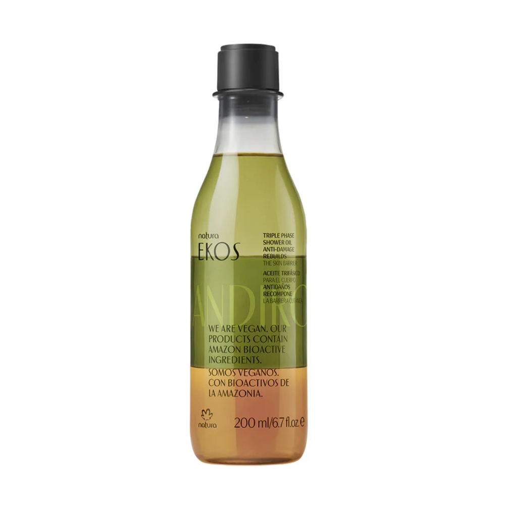 Natura Ekos Andiroba Triple Phase Shower Oil 200ml