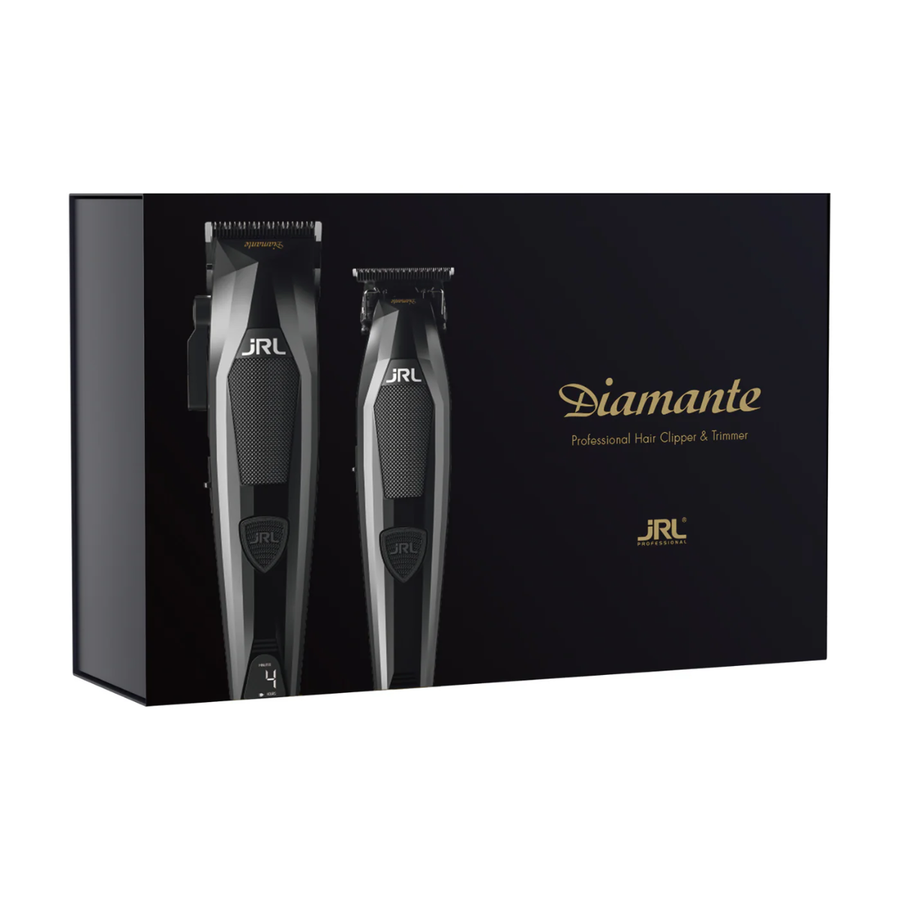 JRL - Diamante Clipper And Trimmer Kit Black