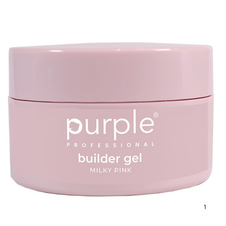 Purple - Buider Gel Milky Pink 50gr
