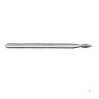 Purple Professional Broca de Carboneto Oval Fina (F) P3018 1.8x4.5mm