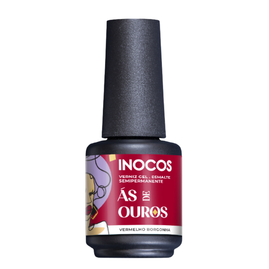 Verniz Gel QH5 Ás de Ouros 15ml - Inocos