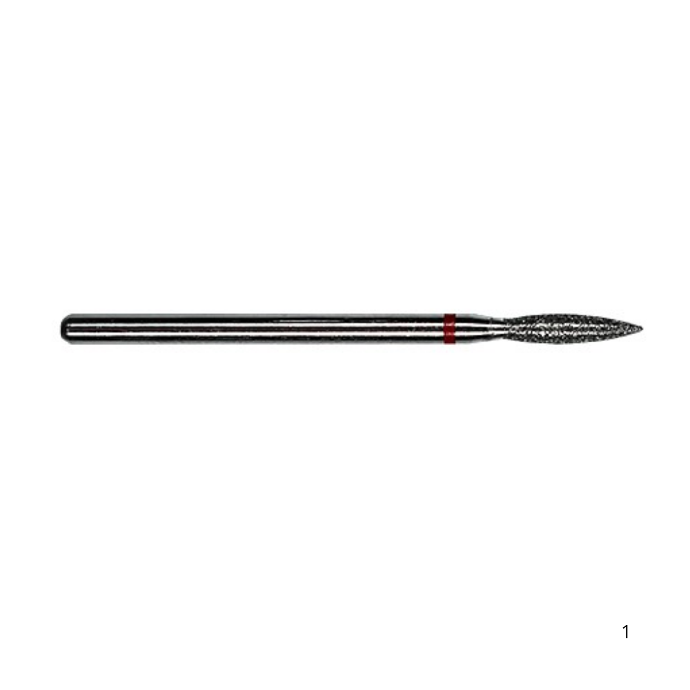 Purple Professional Broca de Diamante Chama Bicuda Fina (F) P3083 2.3x10mm