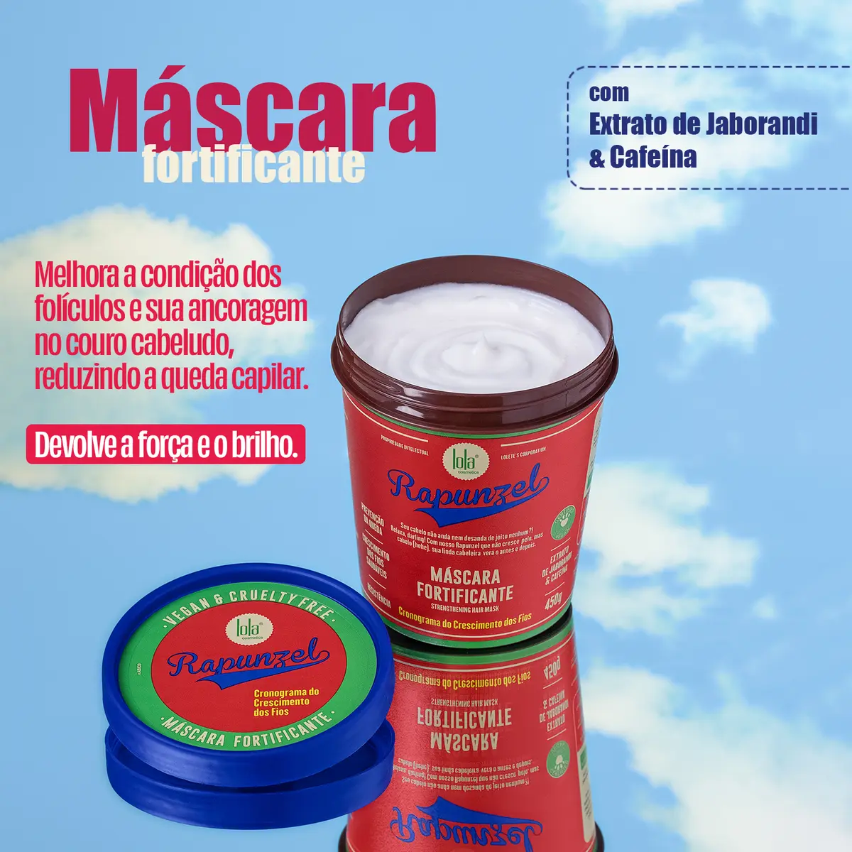 Lola Rapunzel Máscara Fortificante 450g