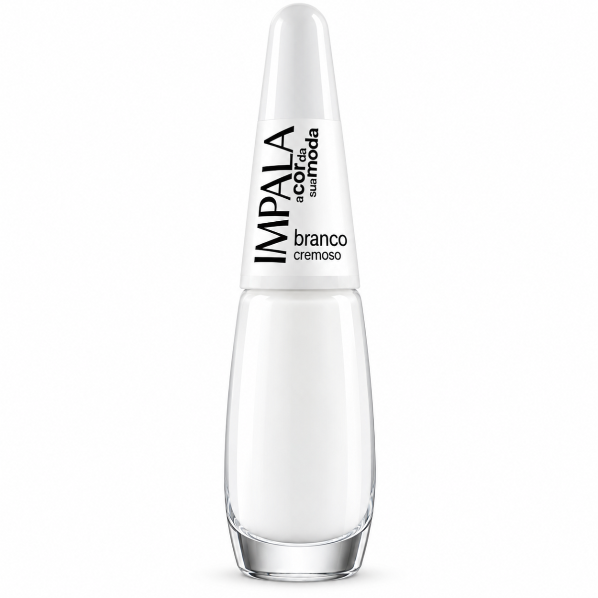 Verniz Cremoso Branco 7,5ml - Impala