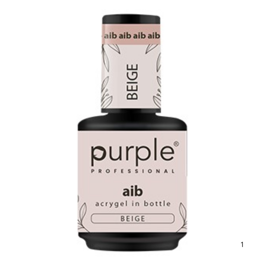Purple Professional AIB Acrygel in a Bottle Beige P282 15ml