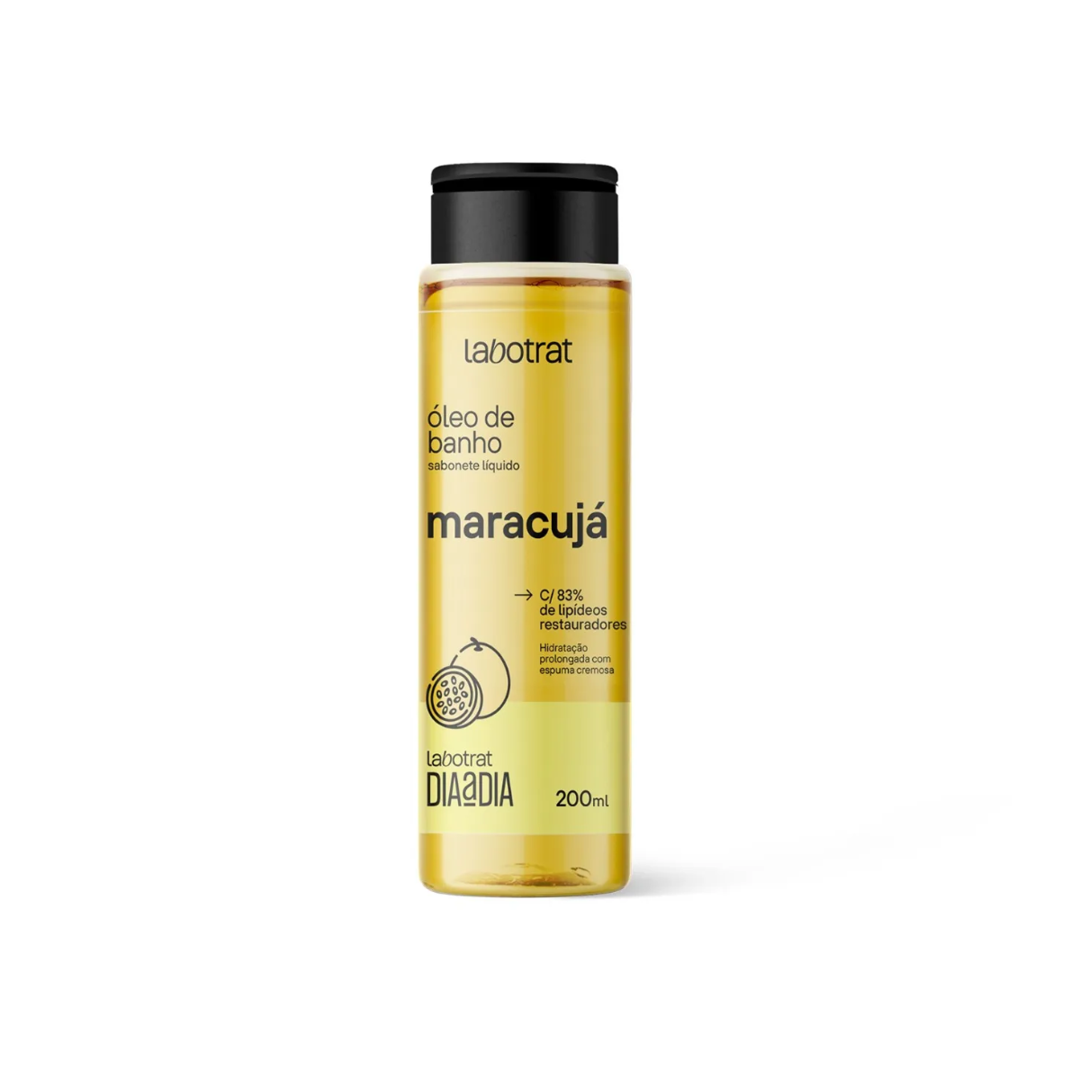 Labotrat - Sabonete Líquido Óleo de Banho Maracujá Dia a Dia 200 ml