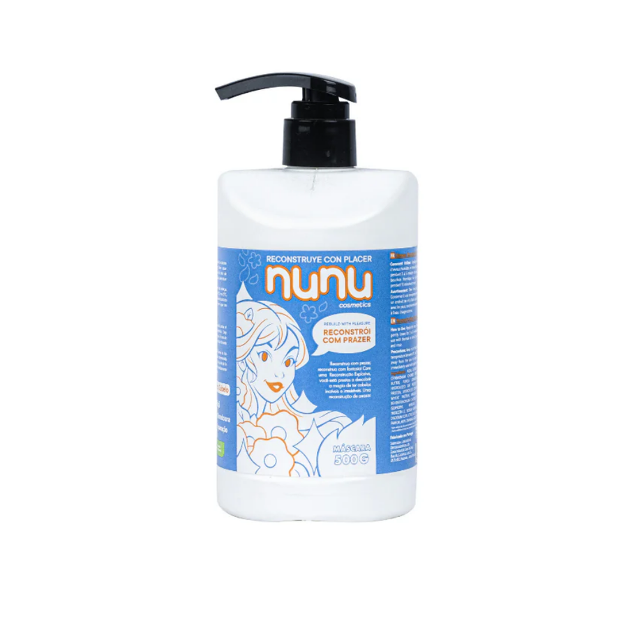 Nunu - Máscara Reconstroi com Prazer 500ml