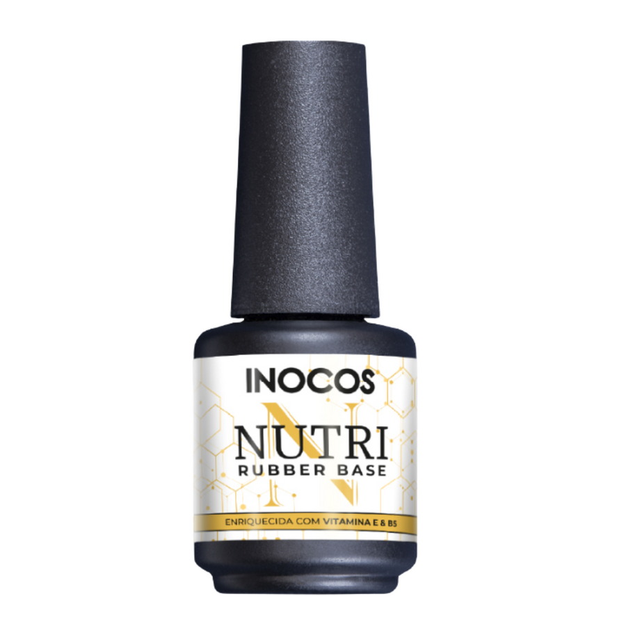 Verniz Gel Nutri Rubber Base 15ml - Inocos