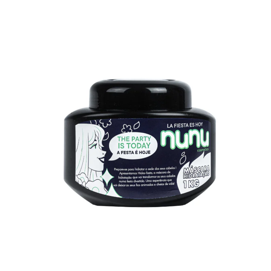 Nunu - Máscara Hidratação A Festa é Hoje 1Kg