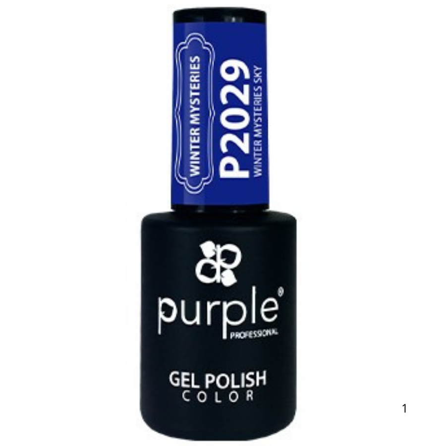 Purple - Gel Polish Winter Misteries SKY 10ml