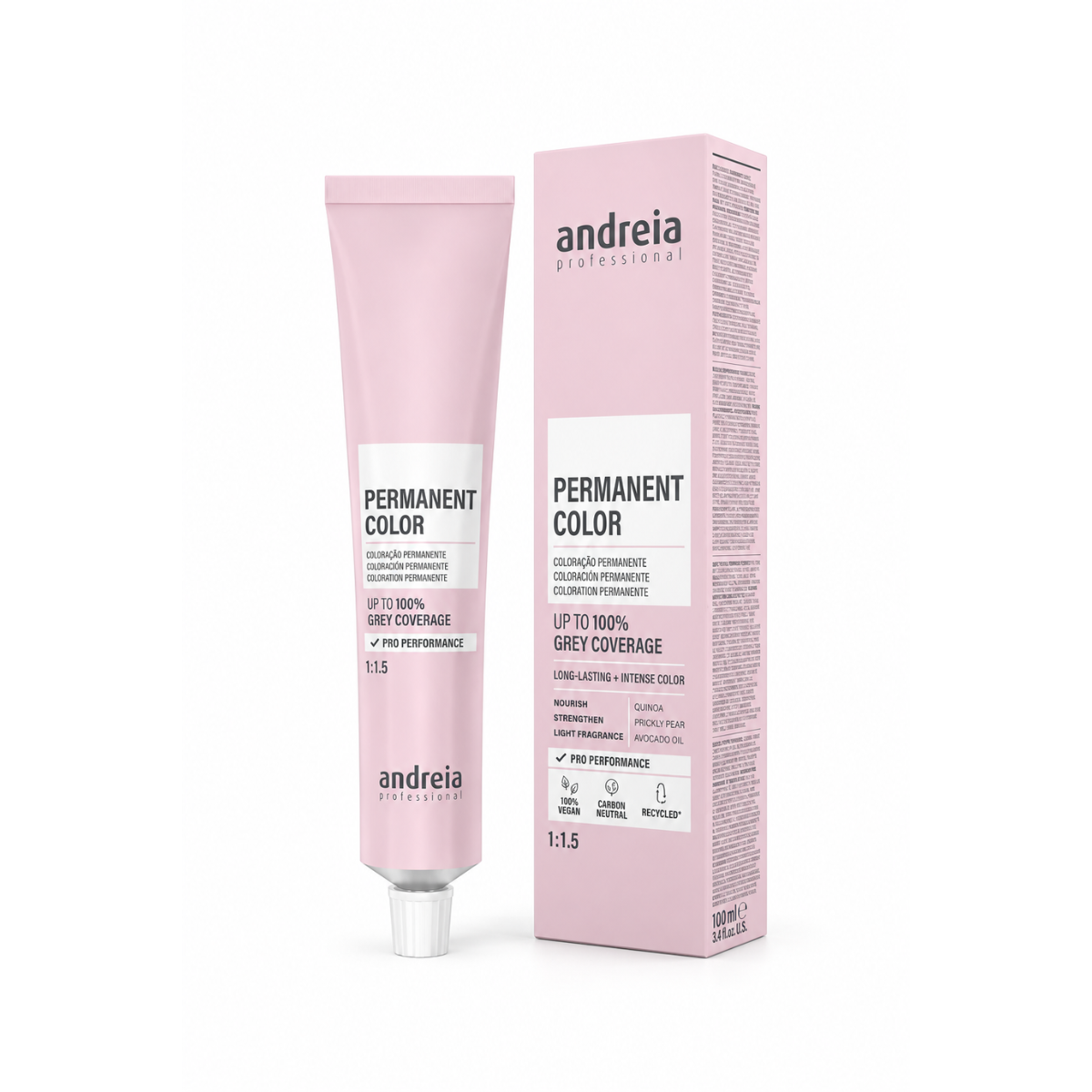 Permanent Color 9.37 Louro Muito Claro Dourado Tabaco 100ml - Andreia
