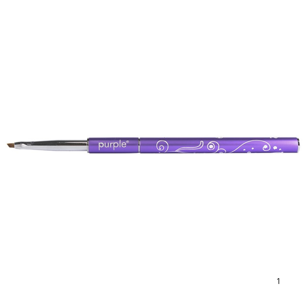 Pincel Nylon Nail Art One Stroke S 3mm/4,5mm - Purple