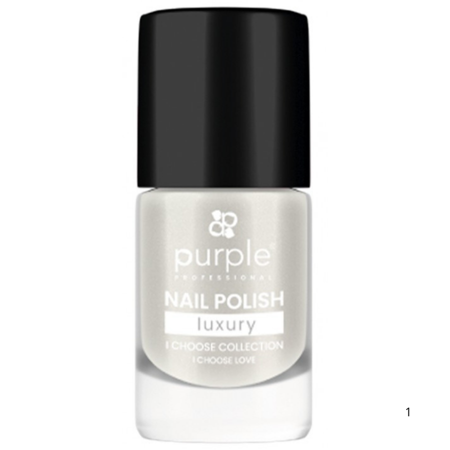 Nail Polish Luxury I Choose Love 10ml - Purple