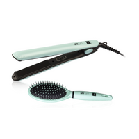 Kit Prancha + Escova Cotton Candy Blue - Labor Pro