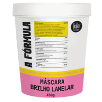 Máscara Brilho Lamelar 450g - Lola Cosmetics