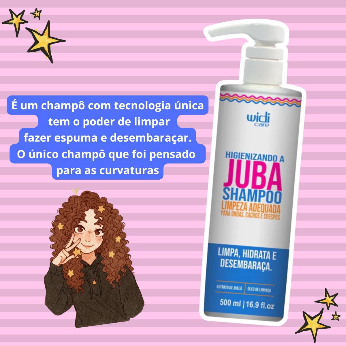 Widi Care Mane Cleansing Shampoo 500ml